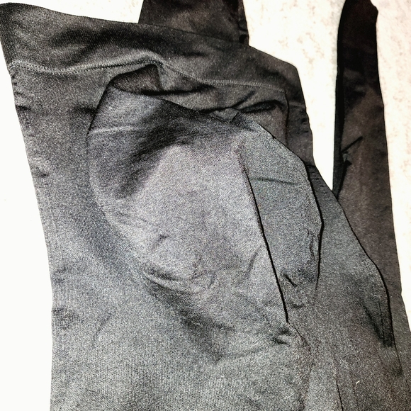 BLANQI EVERYDAY Black Maternity Belly Support Seam Free Smoothing Leggings S - Picture 2 of 10